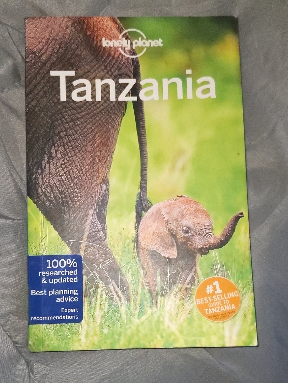 Lonely Planet Tanzania Zanzibar Travel East Africa Guide Coffee Table